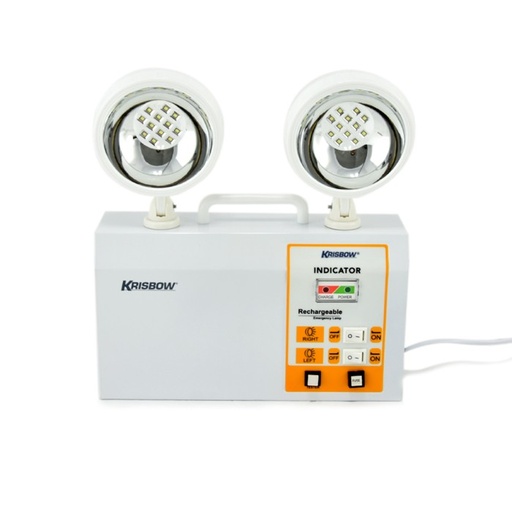 [10033394] KRISBOW EMERGENCY LAMP TWIN-SPOT 5038R 