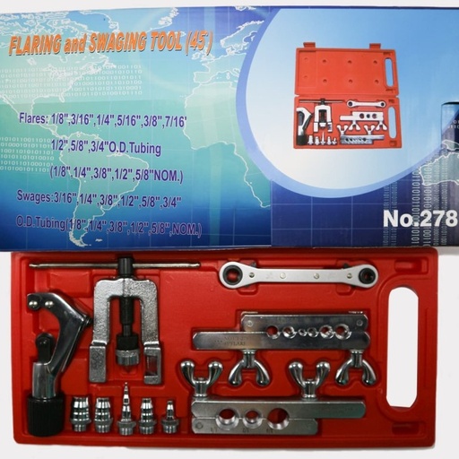 Flaring Swaging Tool Set Plus Cutter No.278 