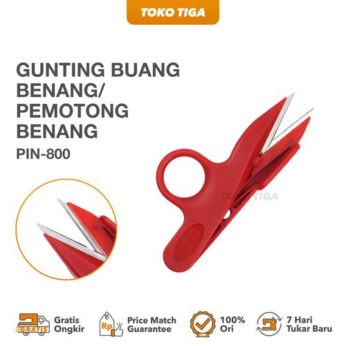 [EZO.0300101] Gunting Buang Benang Jempol PIN 800 / Gunting Cekris PIN-800