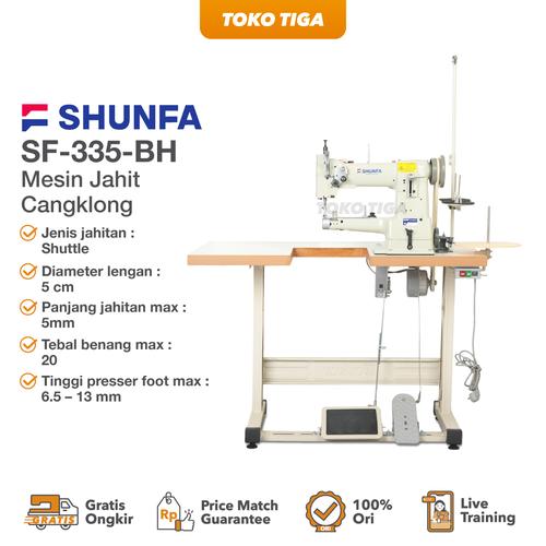 [EZO.0300109] Mesin Jahit Cangklong Triple Feed SHUNFA SF335BH / SF 335BH