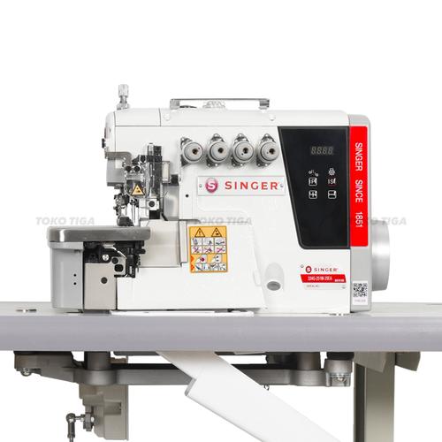 [EZO.0300119] Mesin Obras 5 Benang Industrial SINGER 324G / 324-G-251M-35EA Direct Drive Servo