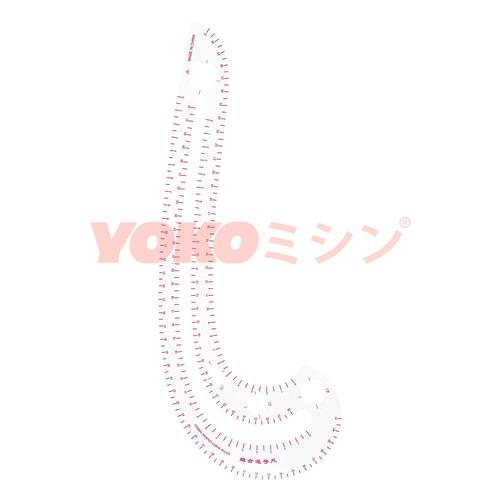[EZO.0301338] Penggaris Jahit Pola Baju Lengkung 41 cm - 3233