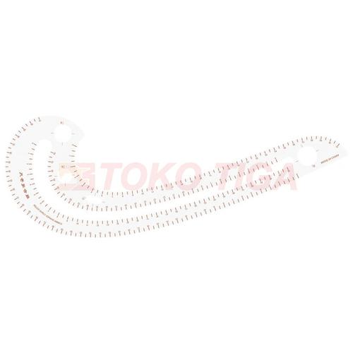 [EZO.0301442] Penggaris Jahit/Menjahit - Penggaris Pola Baju Lengkung 41 cm - 3234