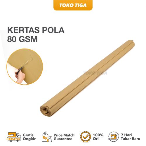 [EZO.0300060] Kertas Pola Tebal 90 GSM Lebar 120 cm (Isi 10 Lembar)