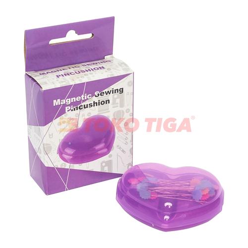 [EZO.0301111] Heart Pin Storage / Kotak Magnet Penyimpan Jarum Pentul