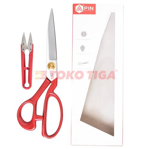 [EZO.0301115] Gunting Potong Bahan Kain Tailor Brazil Quality 9 inch (PIN-1094)