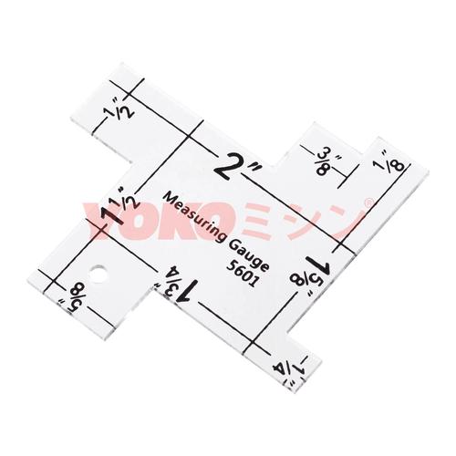[EZO.0301237] Penggaris Pengukur Tepi Kampuh / Seam Gauge Ruler - YOKO (5601)