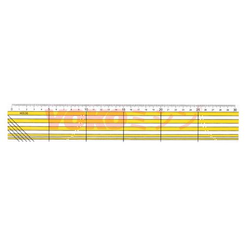 [EZO.0301242] Quilting Ruler / Penggaris Jahit - YOKO 30 x 5 cm (H0530)
