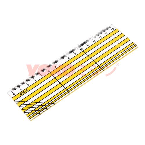 [EZO.0301243] Quilting Ruler / Penggaris Jahit - YOKO 15 x 5 cm (H0515)