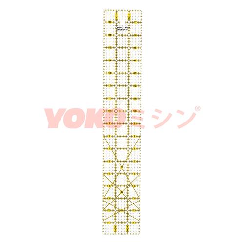 [EZO.0301252] Quilting Ruler / Penggaris Quilting 18 x 3 Inch - YOKO (QR-05)
