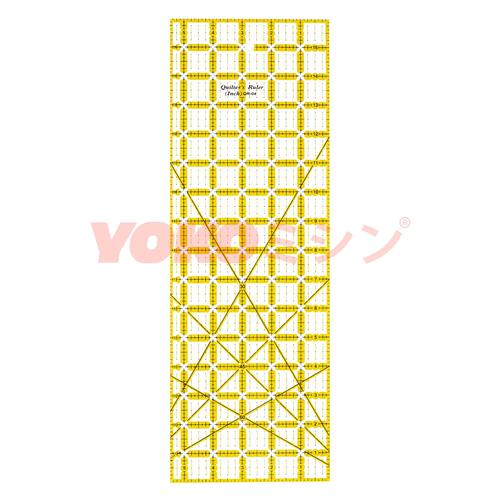 [EZO.0301253] Quilting Ruler / Penggaris Quilting 16 x 5,5 Inch - YOKO (QR-04)