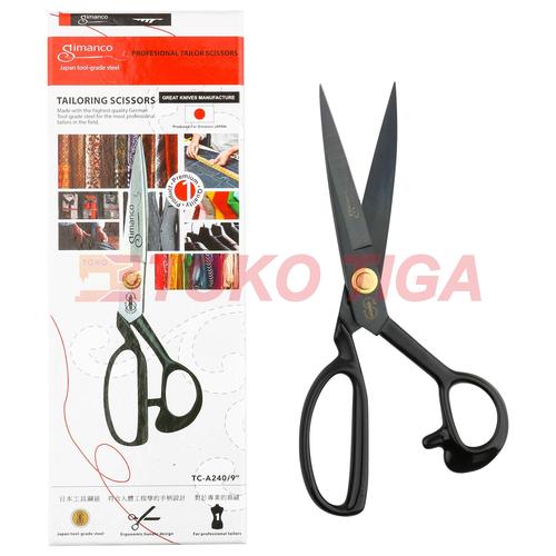 [EZO.0301285] Gunting Potong Bahan Kain Tailor Simanco Japan TC-A240-9 Grade AAA