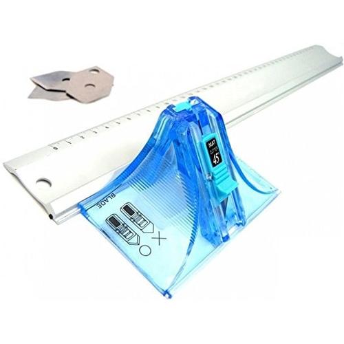 [EZO.0301335] Penggaris Jahit/Menjahit-DAFA Mount Cutter 60cm Aluminium Ruler - 2071