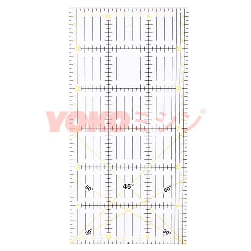 [EZO.0301450] Quilting Ruller / Penggaris Bahan - Penggaris Quilting TOYO 15 x 30 cm