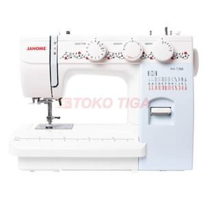 [EZO.0301513] Mesin Jahit JANOME NS7388/NS 7388 Portable Body Besi