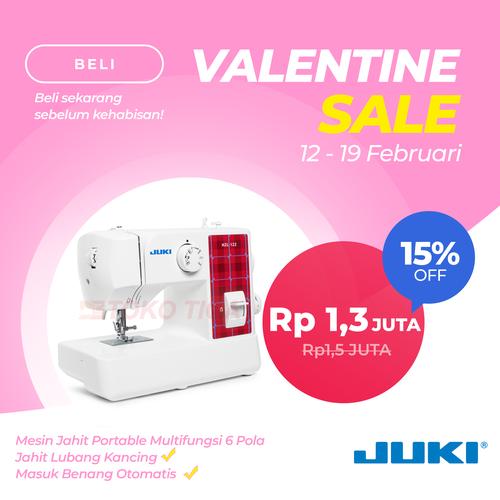 [EZO.0301526] Jual Mesin Jahit JUKI HZL 12Z ( multifungsi portable )