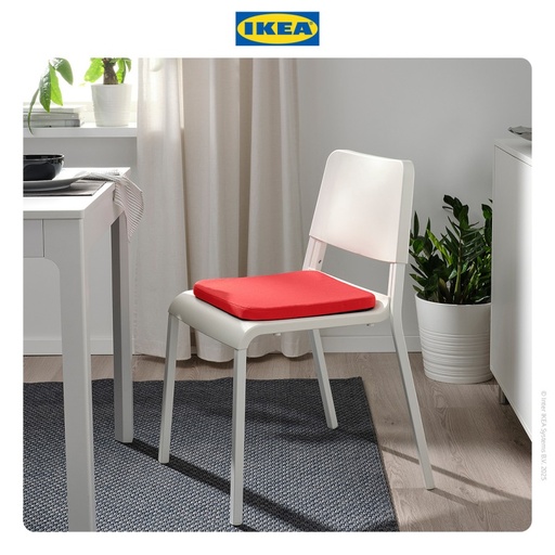 [EZO.0500003] IKEA STAGGSTARR Alas Kursi / Tempat Duduk Merah 36x36x2.5 cm