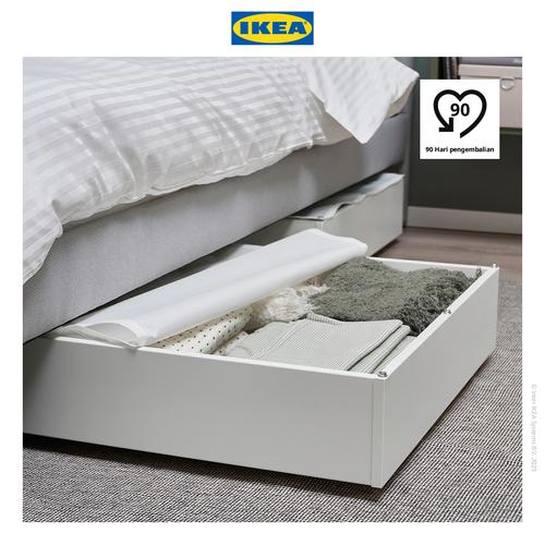 [EZO.0500008] IKEA VARDO Kotak Penyimpanan Bawah Tempat Tidur Putih 65x70cm