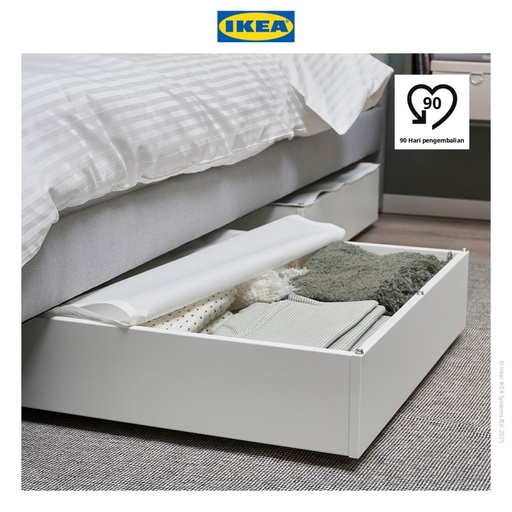 [EZO.0500008] IKEA VARDO Kotak Penyimpanan Bawah Tempat Tidur Putih 65x70cm