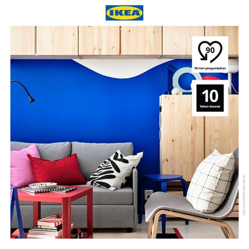 [EZO.0500028] IKEA FRIDHULT Sofa Bed / Tempat Tidur 2 Dudukan KNISA Abu uda