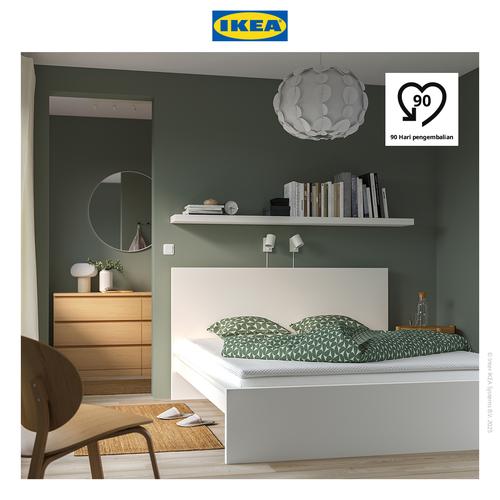 [EZO.0500045] IKEA NISSEHOLM Alas Kasur Putih 160x200cm