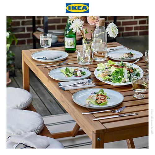 [EZO.0500076] IKEA NAMMARO Meja Luar Ruangan 140x75cm