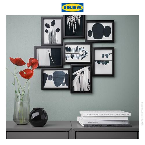 [EZO.0501848] IKEA VAXBO Kartu Seni Abstrak 13x18pcs Isi 8pcs