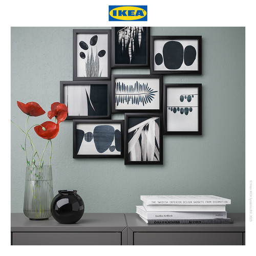 [EZO.0501848] IKEA VAXBO Kartu Seni Abstrak 13x18pcs Isi 8pcs