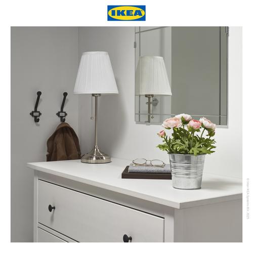 [EZO.0500097] IKEA FEJKA Tanaman Tiruan dalam Pot Rununculus Merah Muda 12cm