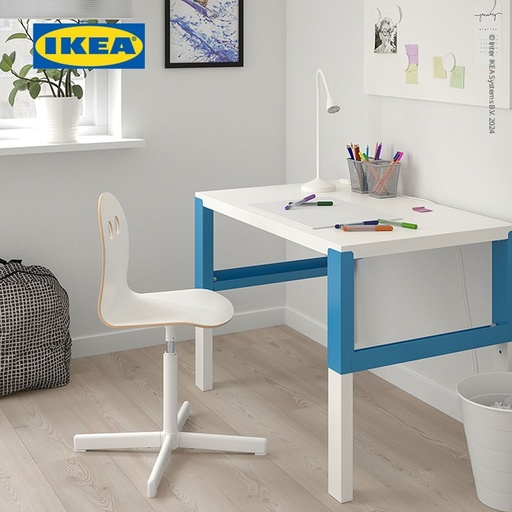 [EZO.0500115] IKEA VALFRED/SIBBEN Kursi Untuk Meja Anak Putih
