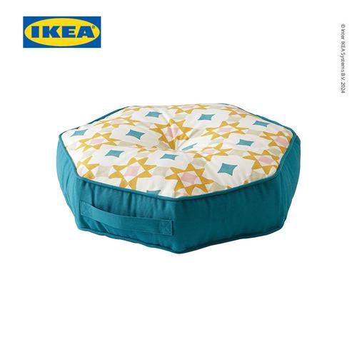 [EZO.0500121] IKEA GOKVALLA Bantal Lantai Biru/Aneka Warna 45x45x10cm