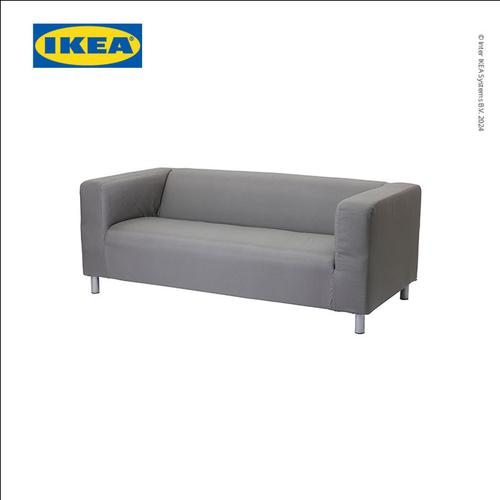 [EZO.0500152] IKEA KLIPPAN Sofa 2 Dudukan Abu-Abu Tua Minimalis Berkualitas