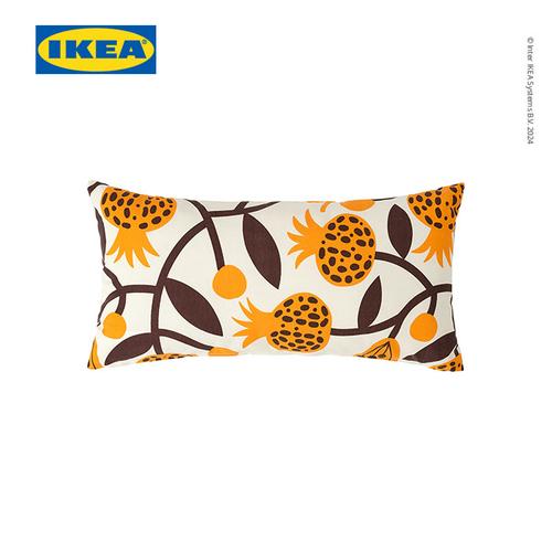 [EZO.0500158] IKEA FOSSTA Bantal Kursi Motif Delima/Orange 30x58cm