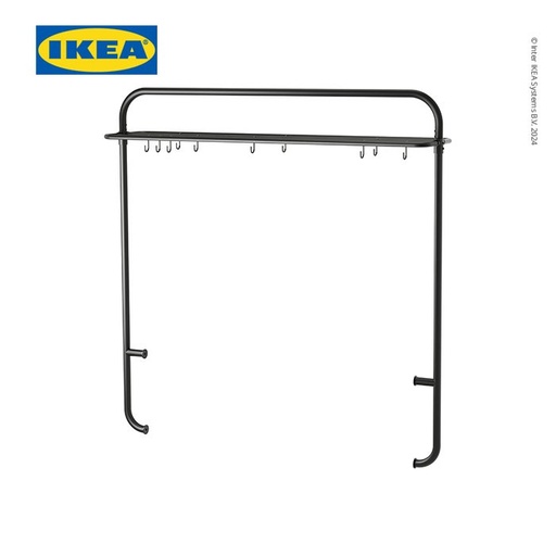 [EZO.0500161] IKEA VADHOLMA Rak Untuk Meja Dapur Hitam