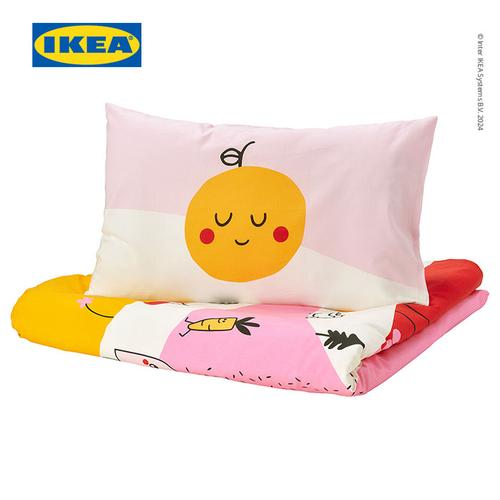 [EZO.0500165] IKEA GRONFINK Sarung Duvet 110x12cm dan Sarung Bantal 35x55cm Untuk Ranjang Bayi