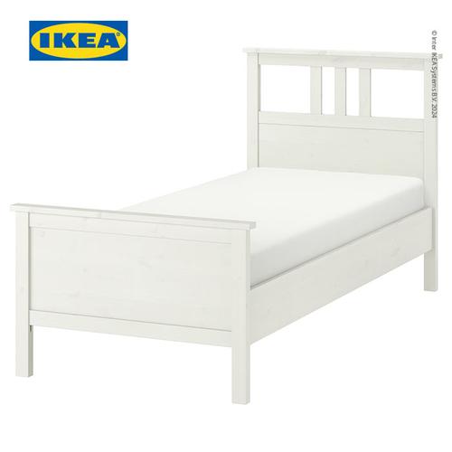 [EZO.0500167] IKEA HEMNES Rangka Tempat Tidur Minimalis Putih 90x20cm