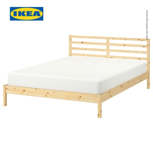 [EZO.0500174] IKEA TARVA Rangka Tempat Tidur Minimalis Kayu Pinus 180x20cm