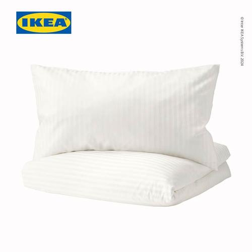 [EZO.0500193] IKEA NATTJASMIN Sarung Duvet 150x200cm dan 1 Sarung Bantal 50x80cm