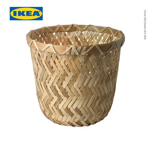 [EZO.0500199] IKEA KLYNNON Pot Tanaman Handmade Bahan Bambu 12cm
