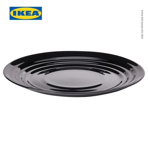 [EZO.0500207] IKEA NATBARB side plate 19 black AP