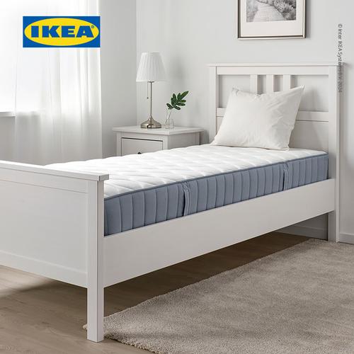 [EZO.0500217] IKEA VAGSTRANDA Kasur Kantong Pegas Tipe Keras Biru Muda 90x200cm