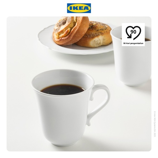 [EZO.0500245] IKEA UPPLAGA Mug / Gelas Minum 35cl
