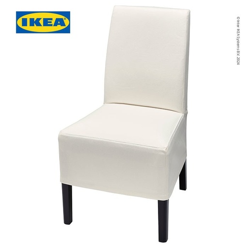 [EZO.0500265] IKEA BERGMUND Kursi Makan Bersarung Panjang INSEROS Putih