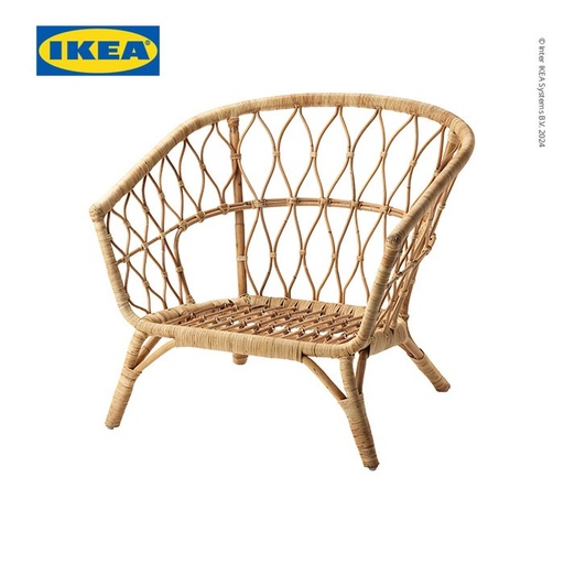 [EZO.0500267] IKEA STOCKHOLM 2017 Kursi Berlengan Bahan Rotan