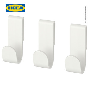 [EZO.0500295] IKEA HJALPA Pengait Serbaguna Isi 3pcs