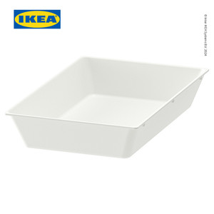 [EZO.0500308] IKEA UPPDATERA Baki Pengatur Perkakas Dapur Putih 20x31cm