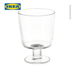 [EZO.0500313] IKEA 365+ Gelas Minum Berkaki Bahan Kaca 30cl
