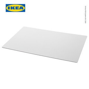 [EZO.0500315] IKEA SKRUTT Alas Meja Kerja Putih 65x45cm