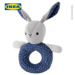 [EZO.0500317] IKEA GULLIGAST Mainan Kerincingan Bayi Kelinci