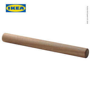 [EZO.0500322] IKEA MAJFISK Penggiling Adonan / Rolling Pin Akasia